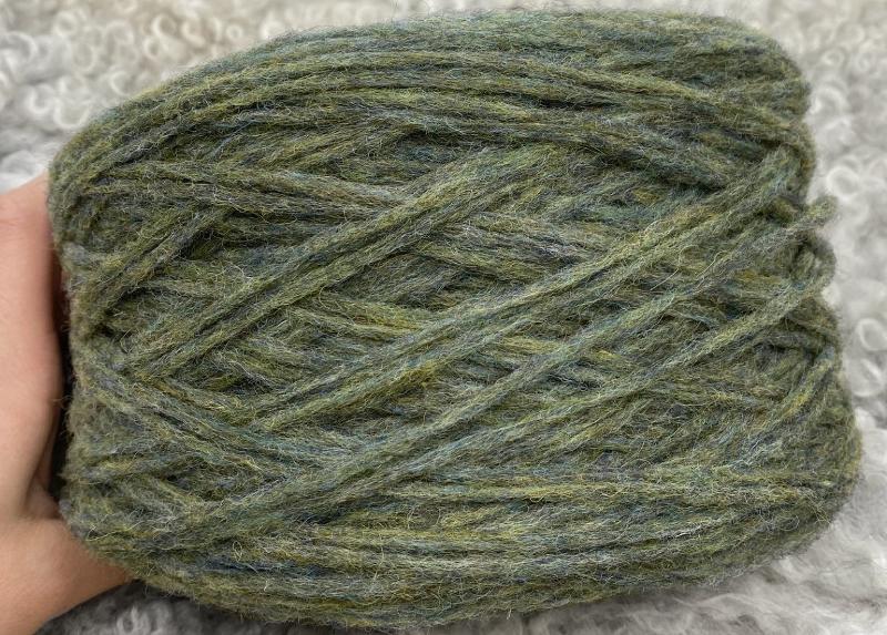 Wool roving, limited edition, green - Image 2